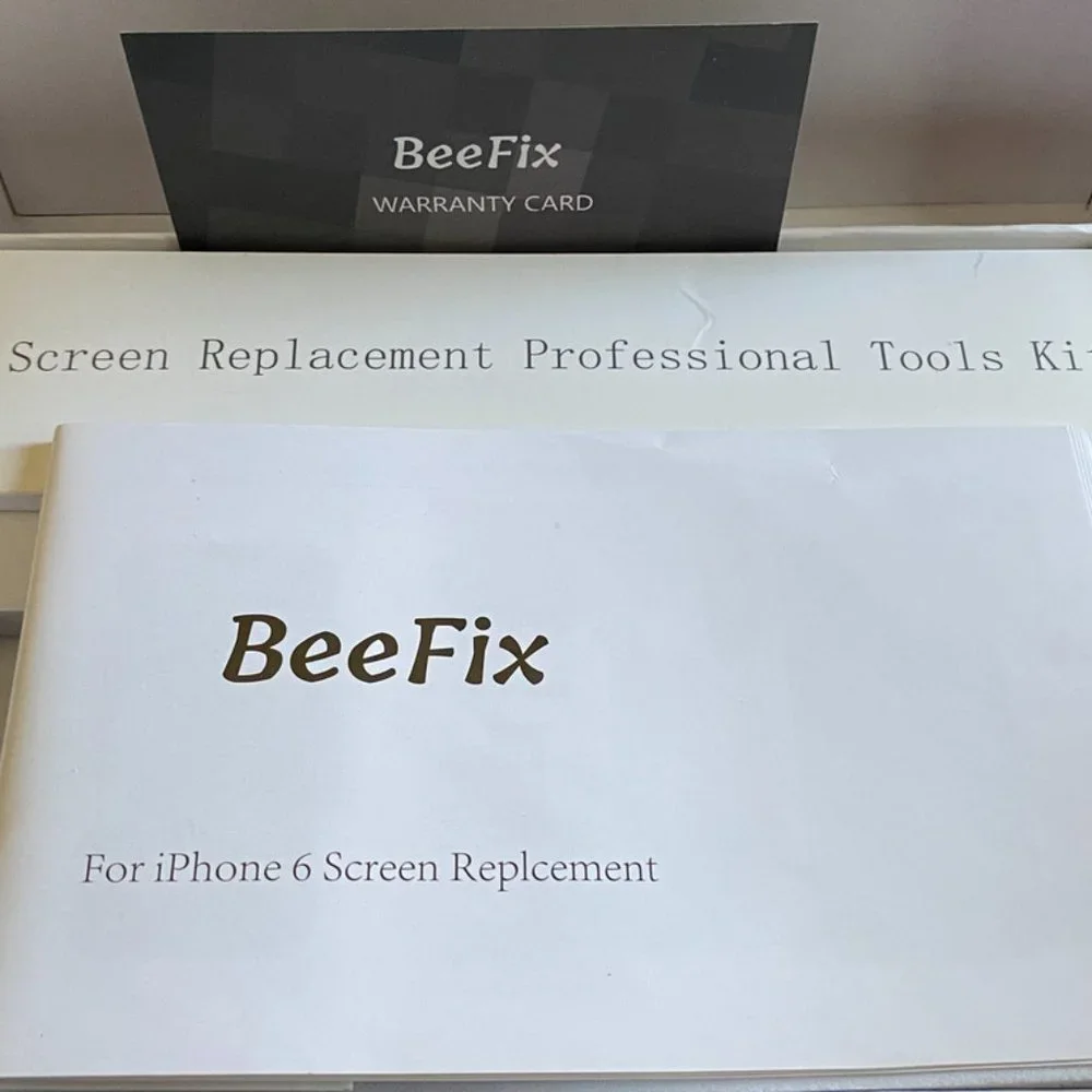 BeeFix Screen Replacement Set Black #BUP6G1121 for iPhone 6